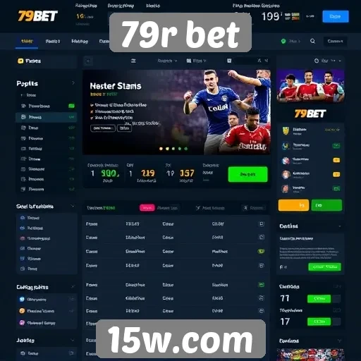 Interface e usabilidade do site 79r bet